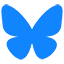 Logo Bluesky